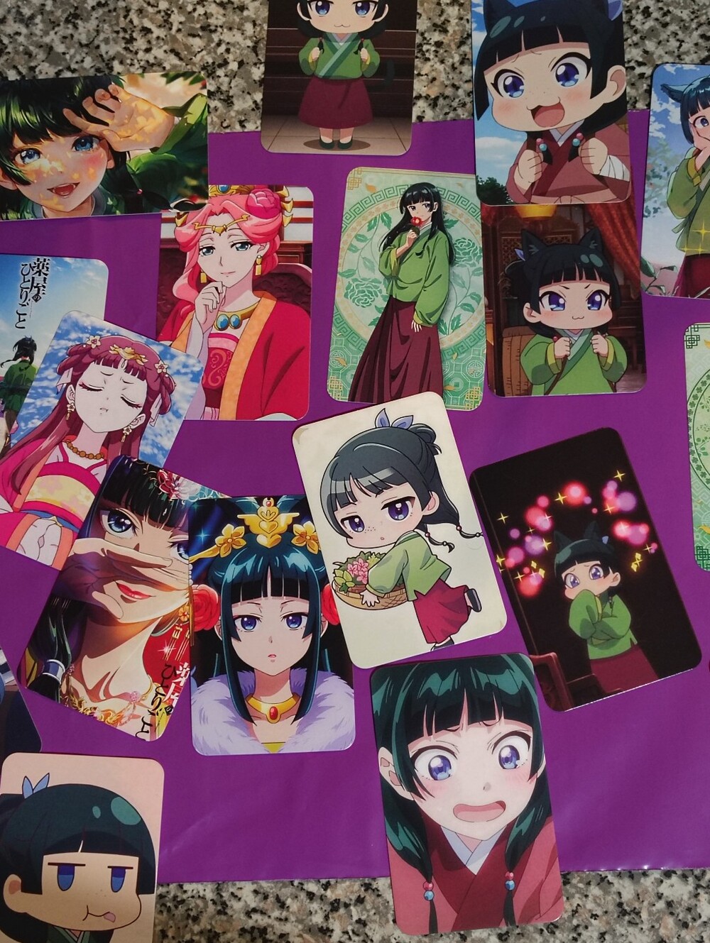 Anime The Apothecary Diaries Art Cards - Set Of 10